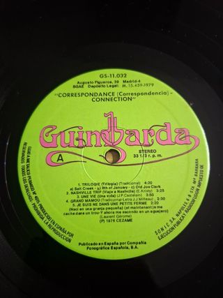 Vinilo Connection Correspondance