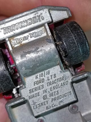 TRACTORA FORD LTS DE 1973 1/43 MATCHBOX