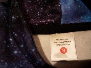 Felpa uomo universo galassia