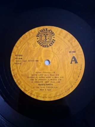 Vinilo Fausto Papetti - El Saxo Maravilloso