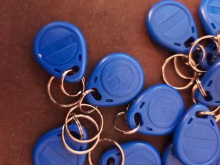 Llave RFID azul