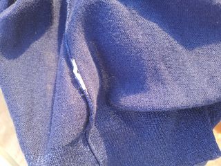 Chaqueta Blanco Azul Talla L