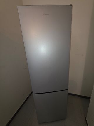 Nevera Candy Combi Gris