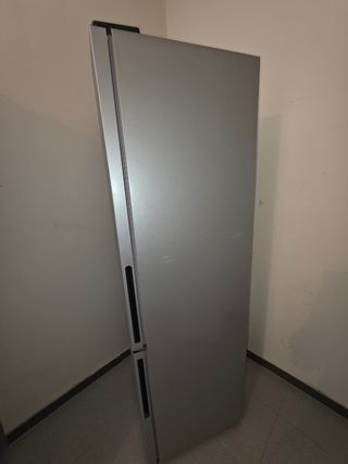 Nevera Candy Combi Gris