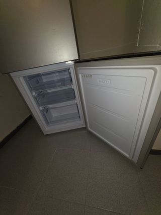 Nevera Candy Combi Gris