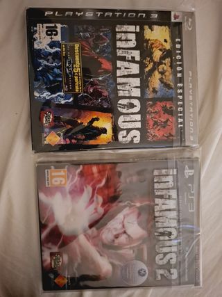 Pack Infamous 1 y 2 PS3 Edición Especial