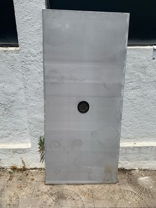 Plato ducha gris 170x77cm antideslizante