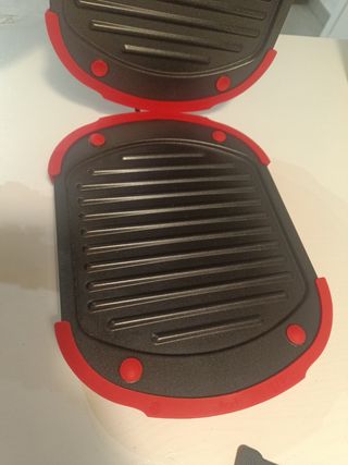 Lekue Grill Microondas Rojo