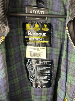 Chaqueta Barbour Negra