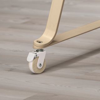 Cuna moisés con ruedas y freno