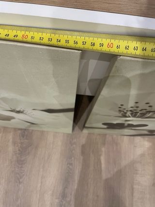 Set 3 Cuadros Flores Ikea