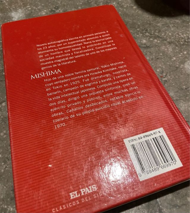 Confesiones de una mascara