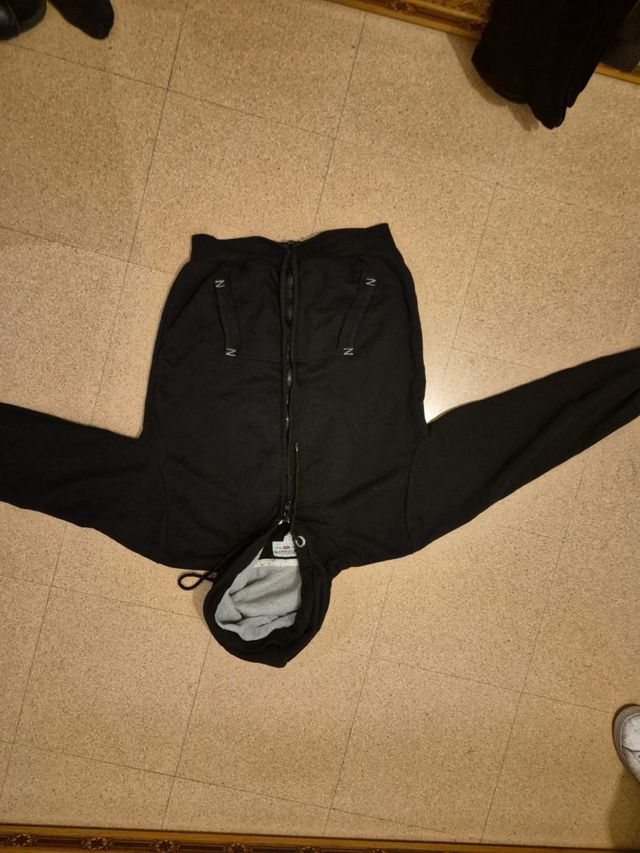 Sudadera Geographical Norway Negra Talla L