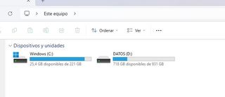 Portátil HP i5 16GB RAM SSD  1000GB de memoria