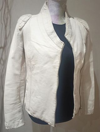 Cazadora 100% piel. Fracomina.