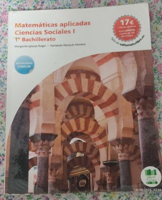 MATEMÁTICAS APLICADAS A LAS CIENCIAS SOCIALES I