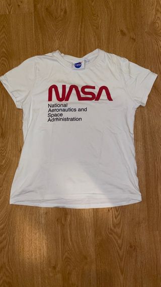 Camiseta NASA Blanca