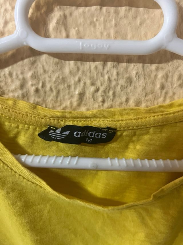 Camiseta Adidas Amarilla