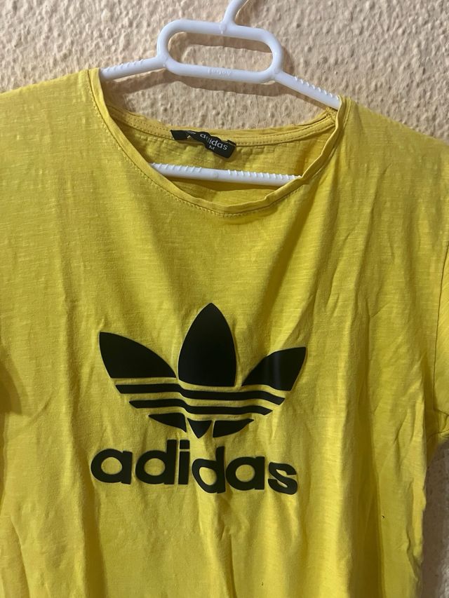 Camiseta Adidas Amarilla