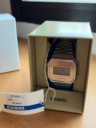 Reloj Casio Plateado