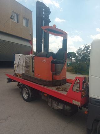 Transporte de caravanas -Remolques - maquinaria
