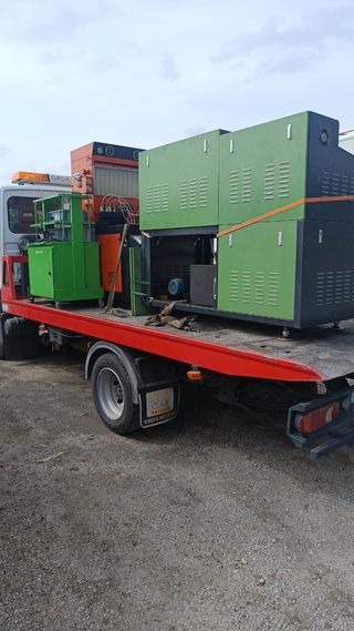 Transporte de caravanas -Remolques - maquinaria