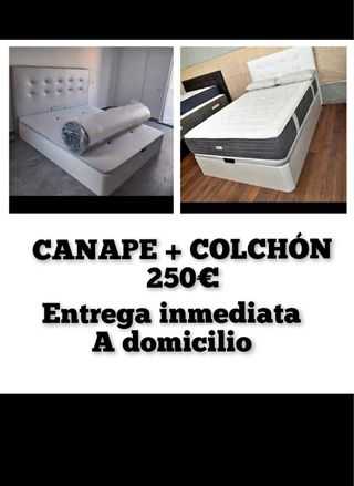 Canapé + Colchón Liquidacion Total!!