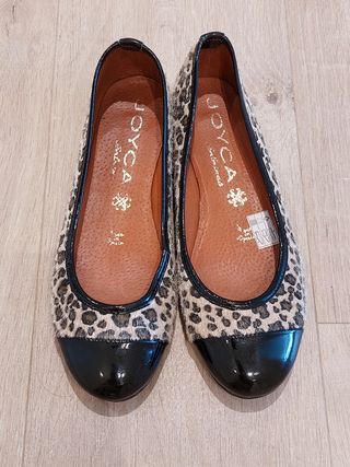 Merceditas JOYCA charol estampado leopardo T.37