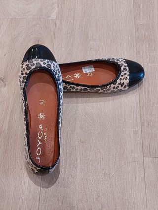 Merceditas JOYCA charol estampado leopardo T.37