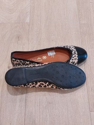 Merceditas JOYCA charol estampado leopardo T.37