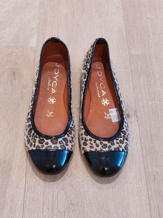 Merceditas JOYCA charol estampado leopardo T.37
