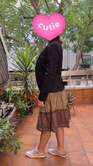 Chaqueta negra elegante