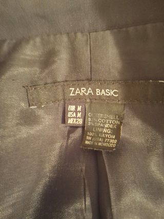 Chaqueta negra elegante