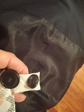 Chaqueta negra elegante