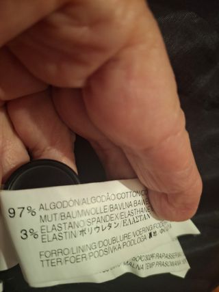 Chaqueta negra elegante