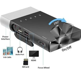 Mini proyector portátil