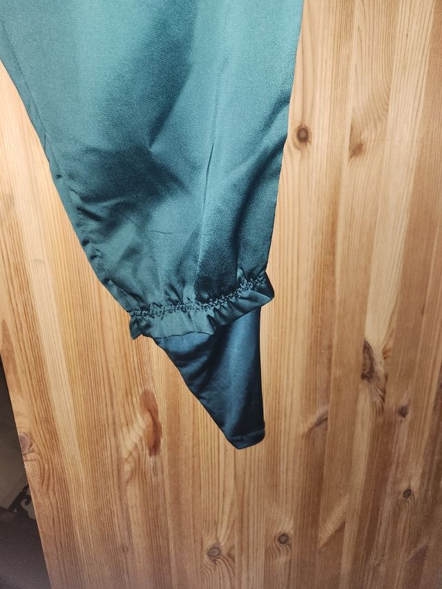 Pantaloni Raso Donna Kitte Verdi Taglia M