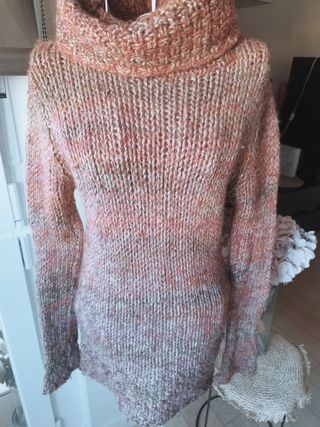 Jersey largo de punto
