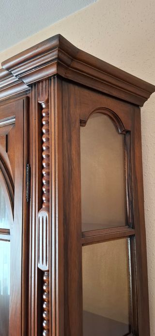 Armario Vitrina Madera