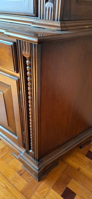 Armario Vitrina Madera