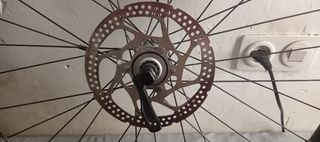 Ruedas BTT 26  TREK BONTRAGER Aluminio Disco