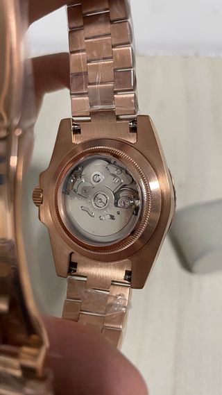 Seiko Mod GMT Rose Gold