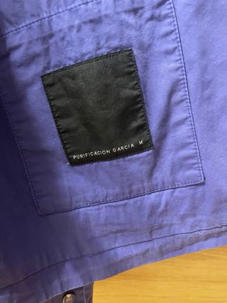 Chaqueta Purificación García Morada