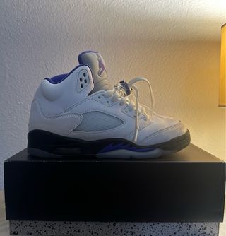 Nike Air Jordan 5 Retro Concord Morado Blanco