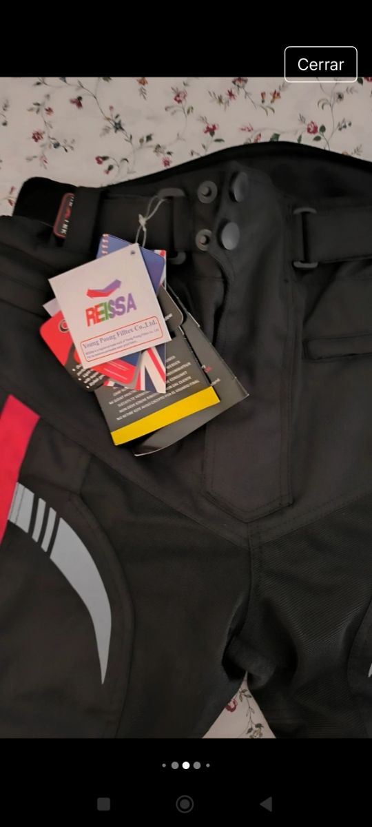 Pantalones de moto homologados de hombre nuevos