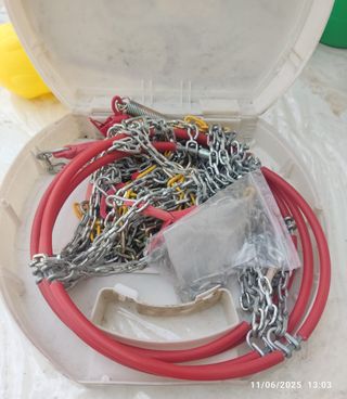 Cadenas para nieve sin estrenar