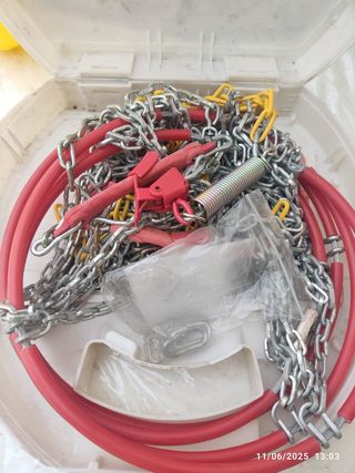 Cadenas para nieve sin estrenar