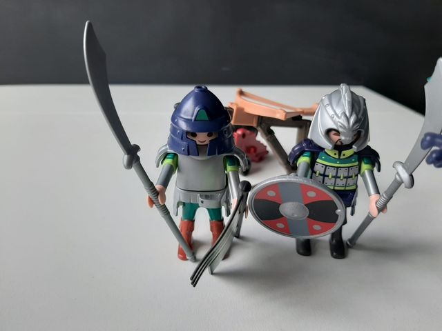 Playmobil Dragón y Samuráis caza dragones.