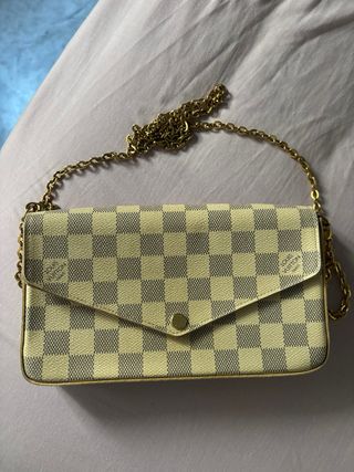 Bolso Louis Vuitton Felicie Original Beige s
