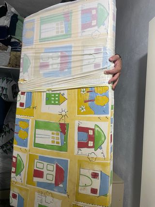 Colchón cuna/parque gomaespuma